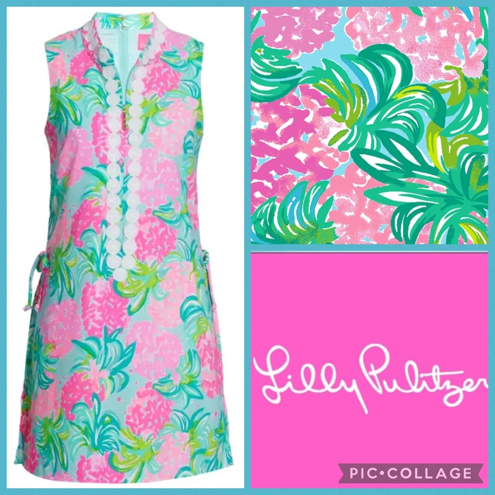 NWT Lilly Pulitzer Jonna Romper in Pineapple Shake